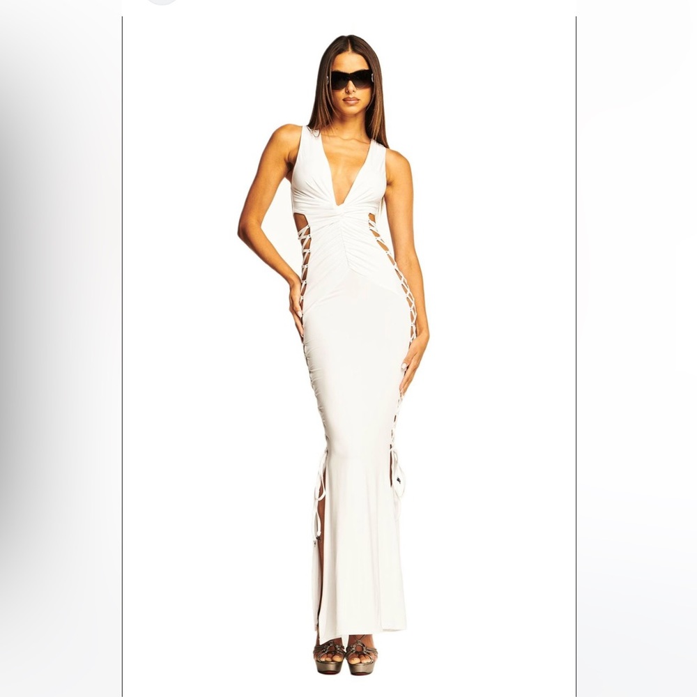 I.AM.GIA White Maiya Dress NWT